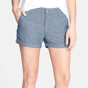 AG ADRIANO GOLDSCHMIED TAILORED “TRISTAN” SHORTS